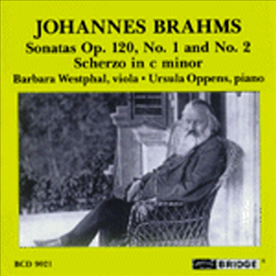 브람스 : 비올라 소나타 1, 2번 (Brahms : Music for Viola and Piano)(CD) - Barbara Westphal