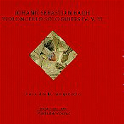 바흐 : 무반주 첼로 조곡 4-6번 (Bach : Suites for Violoncello Solo No.1-3 BWV1010-1012)(CD) - Paolo Beschi