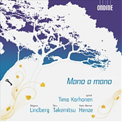 린드버그, 타케미츠, 헨체 : 기타 솔로 연주집 (Lindberg - Mano a mano)(CD) - Timo Korhonen