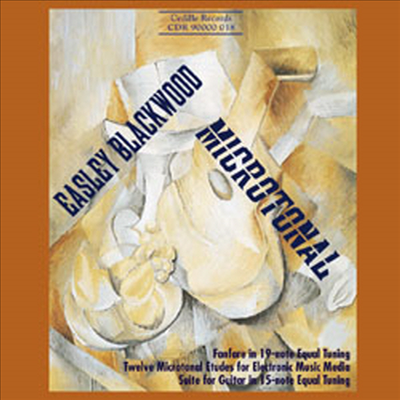 블랙우드 : 미분음 음악 (Easley Blackwood: Microtonal)(CD) - Easley Blackwood