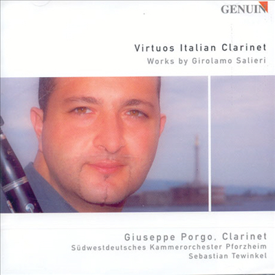 비르투오조 이탈리아 클라리넷 (Virtuos Italian Clarinet Works)(CD) - Giuseppe Porgo