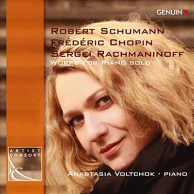 쇼팽 : 환상 폴로네이즈, 라흐마니노프 : 피아노 소나타 2번 & 슈만 : 카니발 Op.9 (Anastasia Voltchok plays Schumann, Chopin & Rachmaninov)(CD) - Anastasia Voltchok