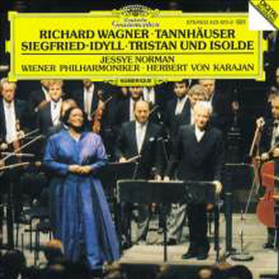 바그너 : 탄호이저 서곡, 지그프리트의 목가, 트리스탄과 이졸데 (Wagner : Tannhauser, Siegfried-Idyll, Tristan und Isolde)(CD) - Herbert Von Karajan