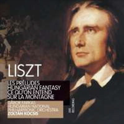 리스트 : 전주곡, 헝가리 민요에 의한 환상곡 (Liszt : Les Preludes, Fantasy On Hungarian Folk-tunes)(CD) - Gabor Farkas