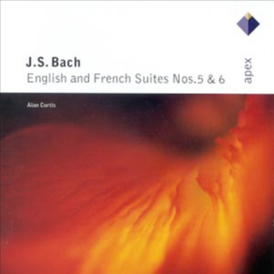 바흐 : 영국 조곡 5, 6번, 프랑스 조곡 5, 6번 (Bach : English Suite No.5 BWV810, No.6 BWV811, French Suite No.5 BWV816, No.6 BWV817)(CD) - Alan Curtis