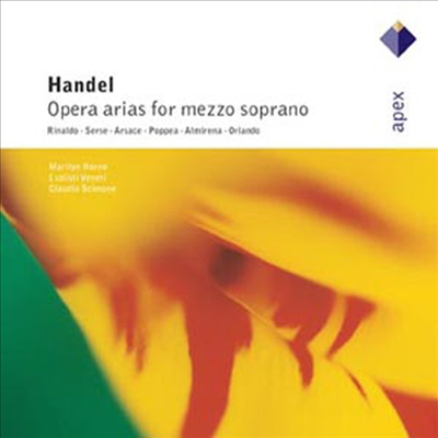 헨델 : 메조 소프라노를 위한 오페라 아리아 (Handel : Opera Arias for Mezzo Soprano)(CD) - Marilyn Horne
