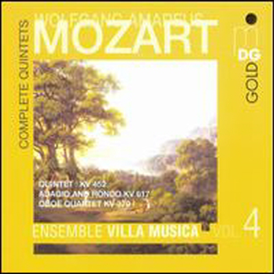 모차르트: 오중주, 4집 (Mozart: Complete Quintets, Vol.4)(CD) - Ensemble Villa Musica