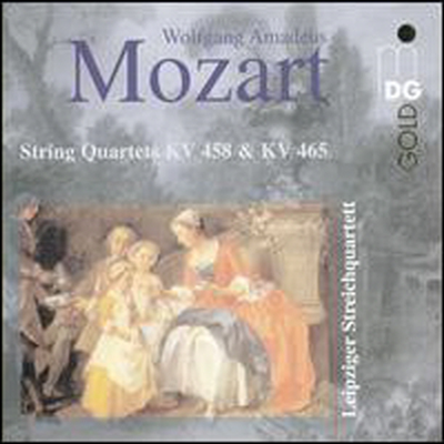 모차르트: 현악 사중주 17, 19번 (Mozart: String Quartets K.458 & K.465)(CD) - Leipziger Streichquartett