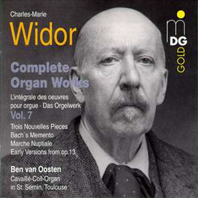 비도르 : 오르간 작품 7집 (Widor : Complete Organ Works, Vol. 7)(CD) - Ben van Oosten