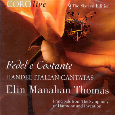 헨델 : 이탈리안 칸타타 (Handel : Italian Cantatas)(CD) - Elin Manahan Thomas