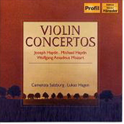 고전파 시대의 바이올린 협주곡집 - J.하이든 : 바이올린 협주곡 G장조, M.하이든 : 바이올린 협주곡, 모차르트 : 아다지오 E장조 (J.Haydn : Violin Concerto VIIa.4, M.Haydn : Violin Concerto, Mozart : Adagio 