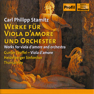 슈타미츠 : 비올라 다모레를 위한 협주곡 (Stamitz : Concerto For Viola D&#39;Amore No.1 &amp; 2)(CD) - Cunter Teuffe