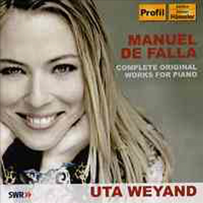 파야 : 피아노 작품집 (Falla : Complete Original Works for Piano)(CD) - Uta Weyand