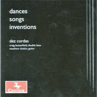 춤과 노래 그리고 인벤션(Danses, Songs & Inventions - Transcriptions by Double Bass & Guitar)(CD) - Craig Butterfield