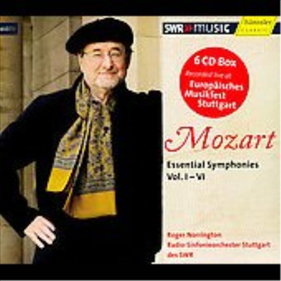 모차르트 : 중요 교향곡 모음집 (Mozart : Essential Symphonies Vol.1-6) (6 for 3) - Roger Norrington