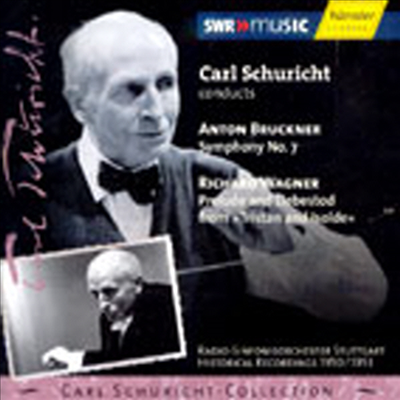 브루크너 : 교향곡 7번, 바그너 : 트리스탄과 이졸데 전주곡, 사랑의 죽음 (Bruckner : Symphony No.7, Wagner : Prelude and Liebestod from Tristan and Isolde)(CD) - Carl Schuricht