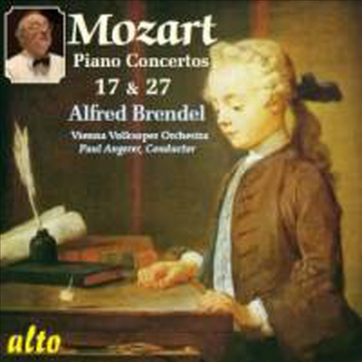 모차르트 : 피아노 협주곡 17 & 27번 (Mozart : Piano Concertos Nos. 17 & 27 )(CD) - Alfred Brendel