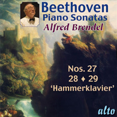 베토벤 : 피아노 소나타 27-29번 (Beethoven : Piano Sonatas Nos. 27-29)(CD) - Alfred Brendel