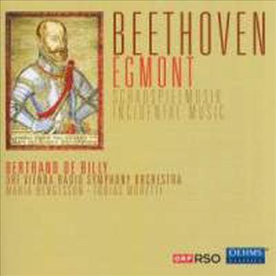 베토벤 : 괴테의 비극 &#39;에그몬트&#39;를 위한 음악 (Beethoven : Egmont Incidental Music, Op. 84)(CD) - Bertrand de Billy