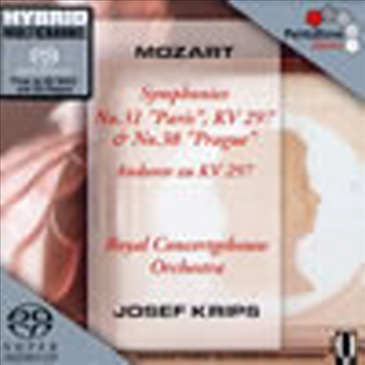 모차르트 : 교향곡 31번 '파리', 38번 '프라하' (Mozart : Symphony No.31 K.397/300a 'Paris', No.38 K.504 'Prague') (SACD Hybrid) - Josef Krips