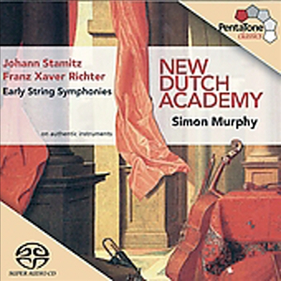 슈타미츠, 리히터 : 신포니아 (만하임 악파 1집) (J. Stamitz, F.X. Richter : Early String Symphonies) (SACD Hybrid) - Simon Murphy