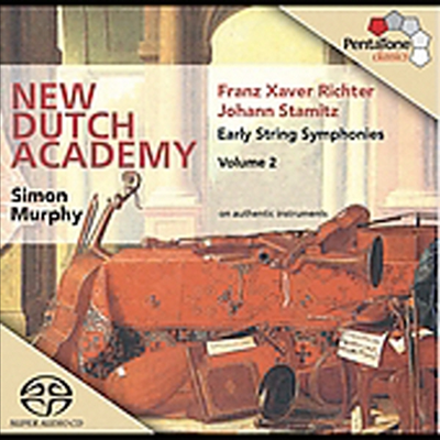 슈타미츠, 리히터 : 신포니아 (만하임 악파 2집) (J. Stamitz, F.X. Richter: Early String Symphonies Vol.2) (SACD Hybrid) - Simon Murphy