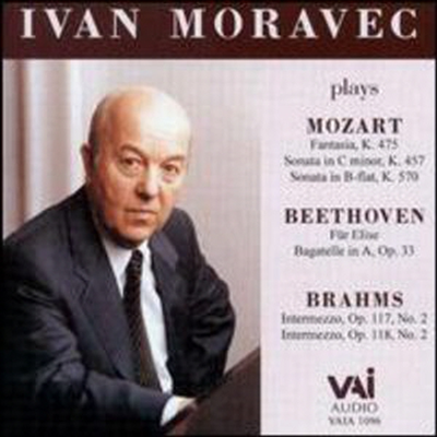 모차르트 : 환상곡 & 피아노 소나타 14, 16번, 베토벤: 엘리제를 위하여 (Mozart : Fantasia K.475, Piano Sonata No.14, 16, Beethoven: Fur Elise)(CD) - Ivan Moravec