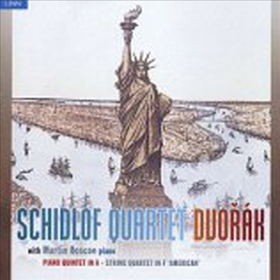 드보르작 : 피아노 오중주, 현악 사중주 '아메리카' (Dvorak : Piano Quintet Op.81, String Quartet Op.96 'America')(CD) - Schidlof Quartet