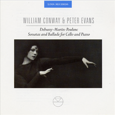 드뷔시, 마르탱, 풀랭 - 첼로 소나타와 발라드 (Debussy, Poulenc, Martin - Sonatas And Ballade For Cello And Piano)(CD) - William Conway
