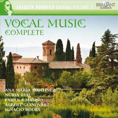 로드리고 에디션 3 - 성악곡 전집 (Joaquin Rodrigo Edition Vol.3 - Vocal Music) (6CD Boxset) - 여러 연주가