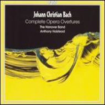 J.C.바흐 : 오페라 서곡 전곡집 (J.C.Bach : Complete Opera Overtures) (3CD) - Anthony Halstead