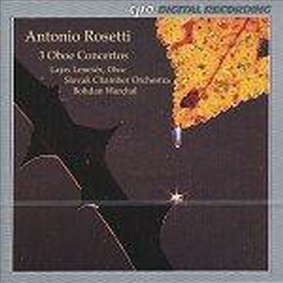 로제티 : 3개의 오보에 협주곡 (Rosetti : 3 Oboe Concertos)(CD) - Lajos Lencses