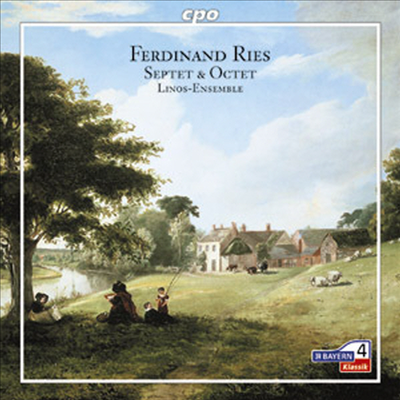 리스 : 대 칠중주, 대 팔중주 (Ries : Grand Septet Op.25, Grand Octet)(CD) - Linos-Ensemble