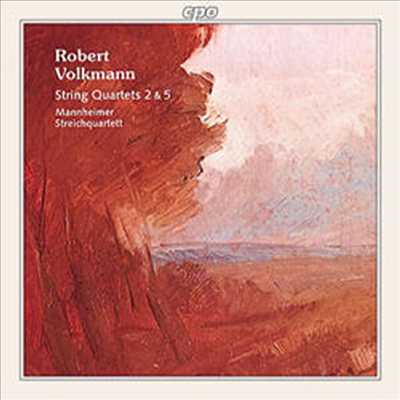 볼크만 : 현악 사중주 2, 5번 (Volkmann : String Quartet No.2, 5)(CD) - Mannheimer Streichquartett