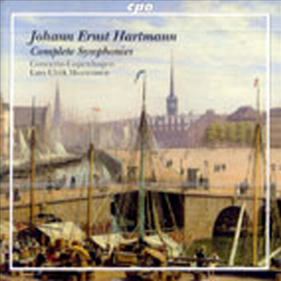 요한 하르트만 : 교향곡 전집 (Johann Ernst Hartmann : Complete Symphonies No.1-4)(CD) - Lars Ulrik Mortensen