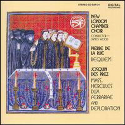 라 뤼: 진혼곡, 데 프레: 숲의 요정 (Pierre de la Rue : Requiem, Josquin des Prez: Missa &#39;Hercules Dux Ferrariae&#39;)(CD) - James Wood