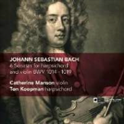 바흐: 바이올린과 하프시코드를 위한 6개의 소나타 (Bach: Sonatas for Violin & Harpsichord Nos. 1-6, BWV1014-1019) (2CD) - Ton Koopman