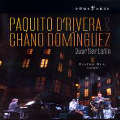 Paquito D'rivera / Chano Dominguez - 감동적인 라틴 재즈 공연 (Quartier Latin) (DVD)