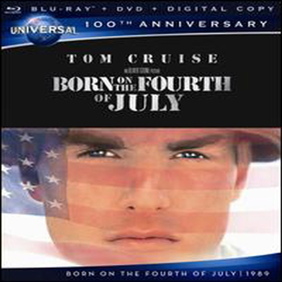 Born on the Fourth of July (7월 4일생) (한글무자막)(Blu-ray + DVD + Digital Copy) (1989)