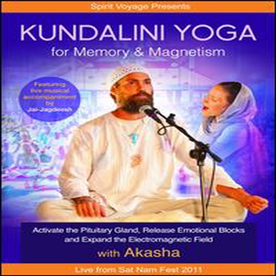 Jai Jagdeesh &amp; Akasha - Kundalini Yoga for Memory &amp; Magnetism (지역코드1)(DVD)(2012)