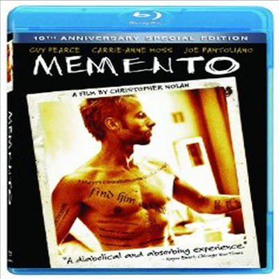 Memento (메멘토 10주년 에디션) (한글무자막)(Blu-ray) (2000)