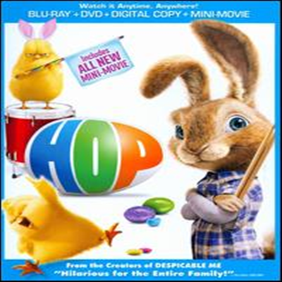 Hop (바니버디) (한글무자막)(Blu-ray+DVD+Digital Copy+Mini Movie) (2011)