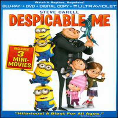 Despicable Me (슈퍼배드) (한글무자막)(Blu-ray + DVD + Digital Copy + UltraViolet) (2010)