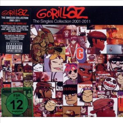 Gorillaz - The Singles Collection 2001-2011 (Deluxe Edition)(CD+DVD)(Digipack)