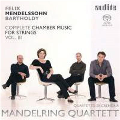 멘델스존: 현악 사중주 5번 &amp; 팔중주 (Mendelssohn: String Quartet No.5 &amp; Octet) (SACD Hybrid) - Mandelring Quartett