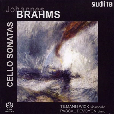 브람스 : 첼로 소나타 1, 2번 (Brahms : Cello Sonata No.1 Op.38, No.2 Op.99) (SACD Hybrid) - Tilmann Wick