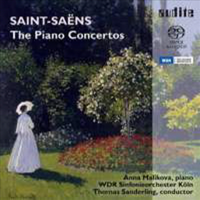 생상 : 피아노 협주곡 1-5번 (Saint-Saens : Piano Concertos Nos.1-5) (2SACD Hybrid) - Anna Malikova