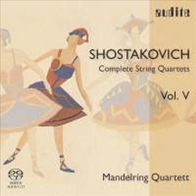 쇼스타코비치 : 현악 사중주 11,13 & 15번 (Shostakovich : Complete String Quartets Volume 5) (SACD Hybrid) - Mandelring Quartet