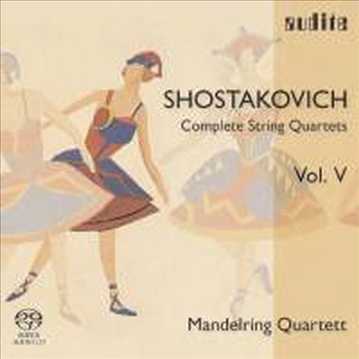 쇼스타코비치 : 현악 사중주 11,13 &amp; 15번 (Shostakovich : Complete String Quartets Volume 5) (SACD Hybrid) - Mandelring Quartet