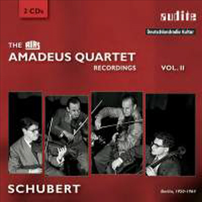 슈베르트: 후기 현악 사중주집 (Schubert: Last String Quartets) (2CD) - Amadeus Quartet